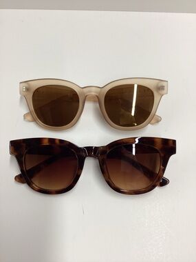 Aire Women’s Dorado Round Sunglasses Size Small - Set of 2